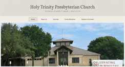 Desktop Screenshot of holytrinitypres.org